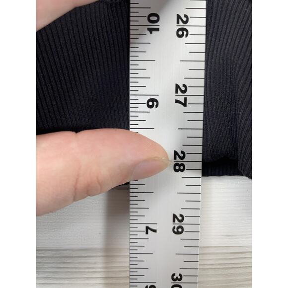 Lululemon Pants Womens 8 Black Dance Studio Joggers Drawstring Rib Cuff Pockets - Picture 6 of 9